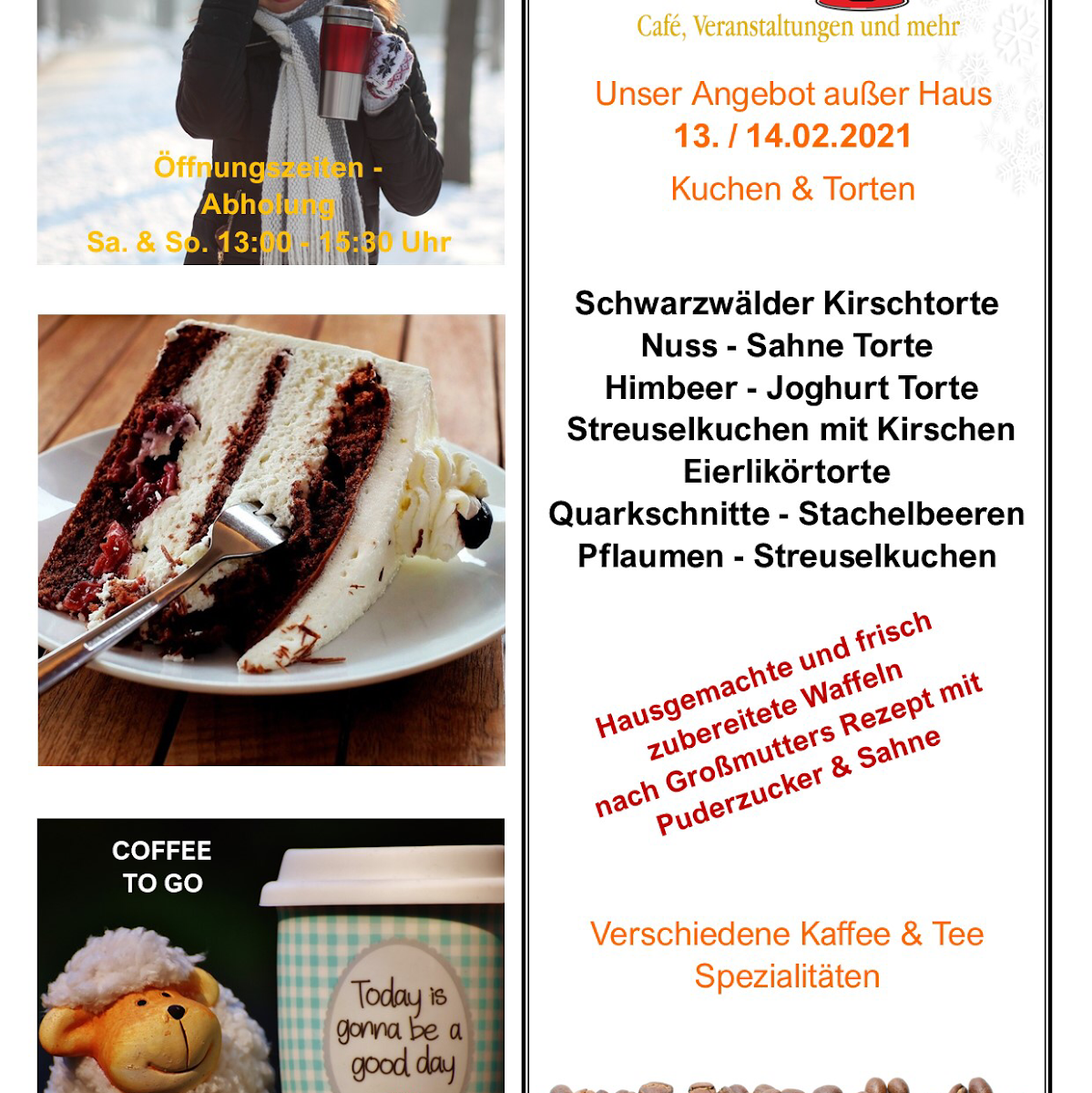 Hofcafé Flegessen Photo Menu 2