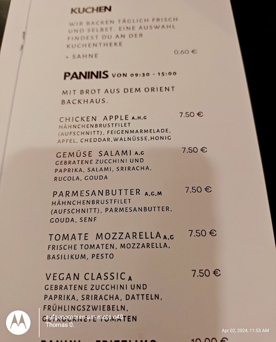CAFÉ GRÖÖN Photo Menu 3