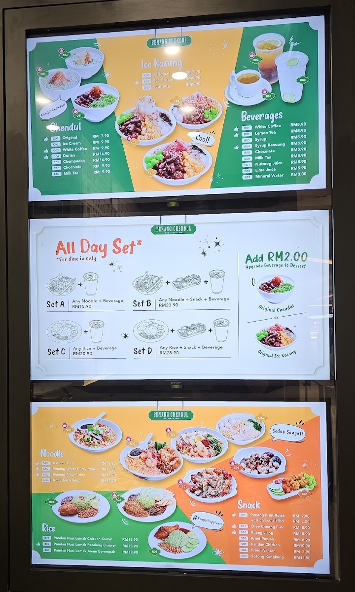 Penang Chendul Pavilion Bukit Jalil Photo Menu 5