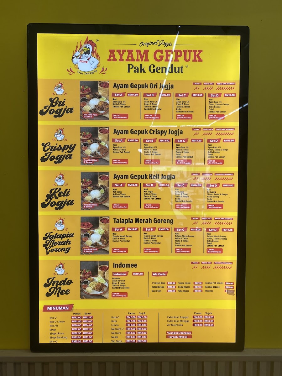 Ayam Gepuk Pak Gendut Photo Menu 2