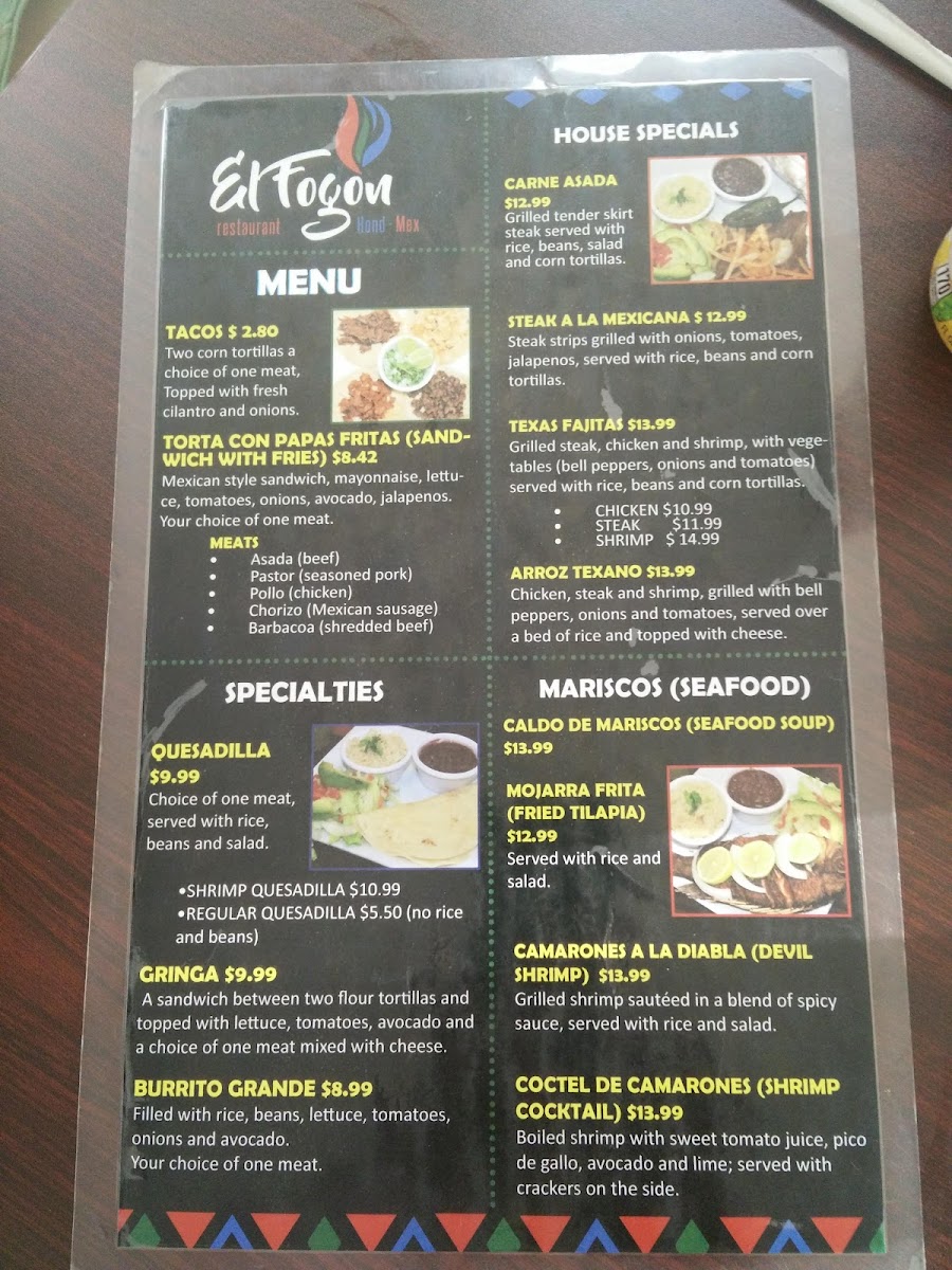 El Fogòn Katracho Photo Menu 2