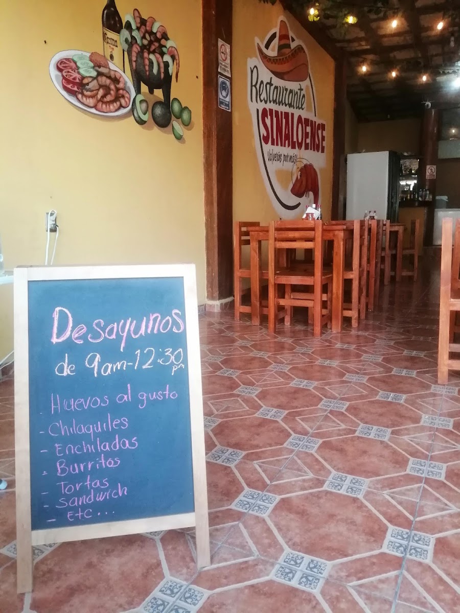 Restaurante “Sinaloense' Photo Menu 1