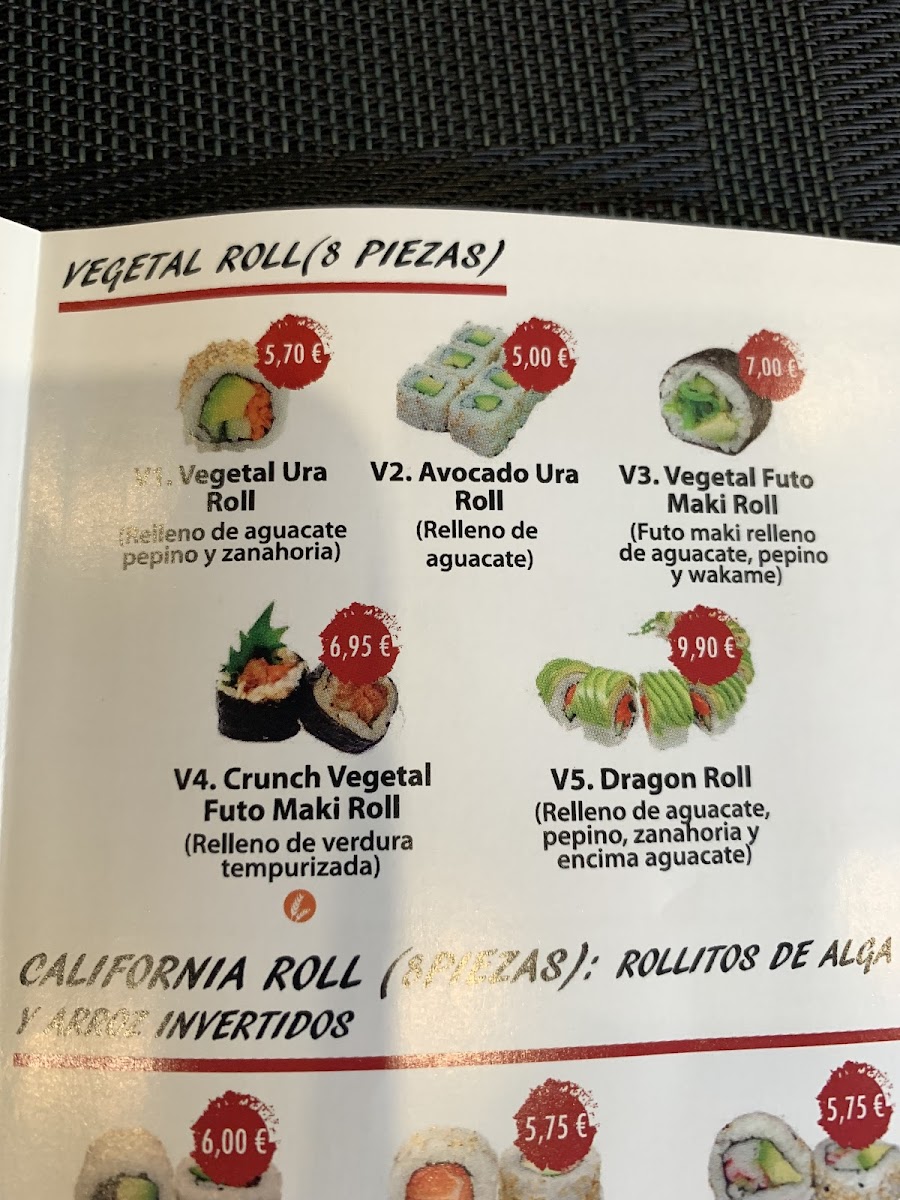 Oh My Sushi Photo Menu 5