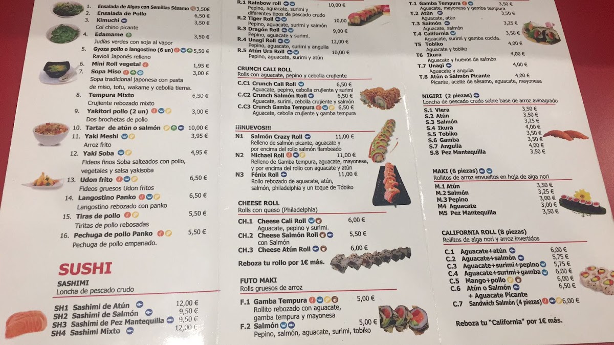 Oh My Sushi Photo Menu 8