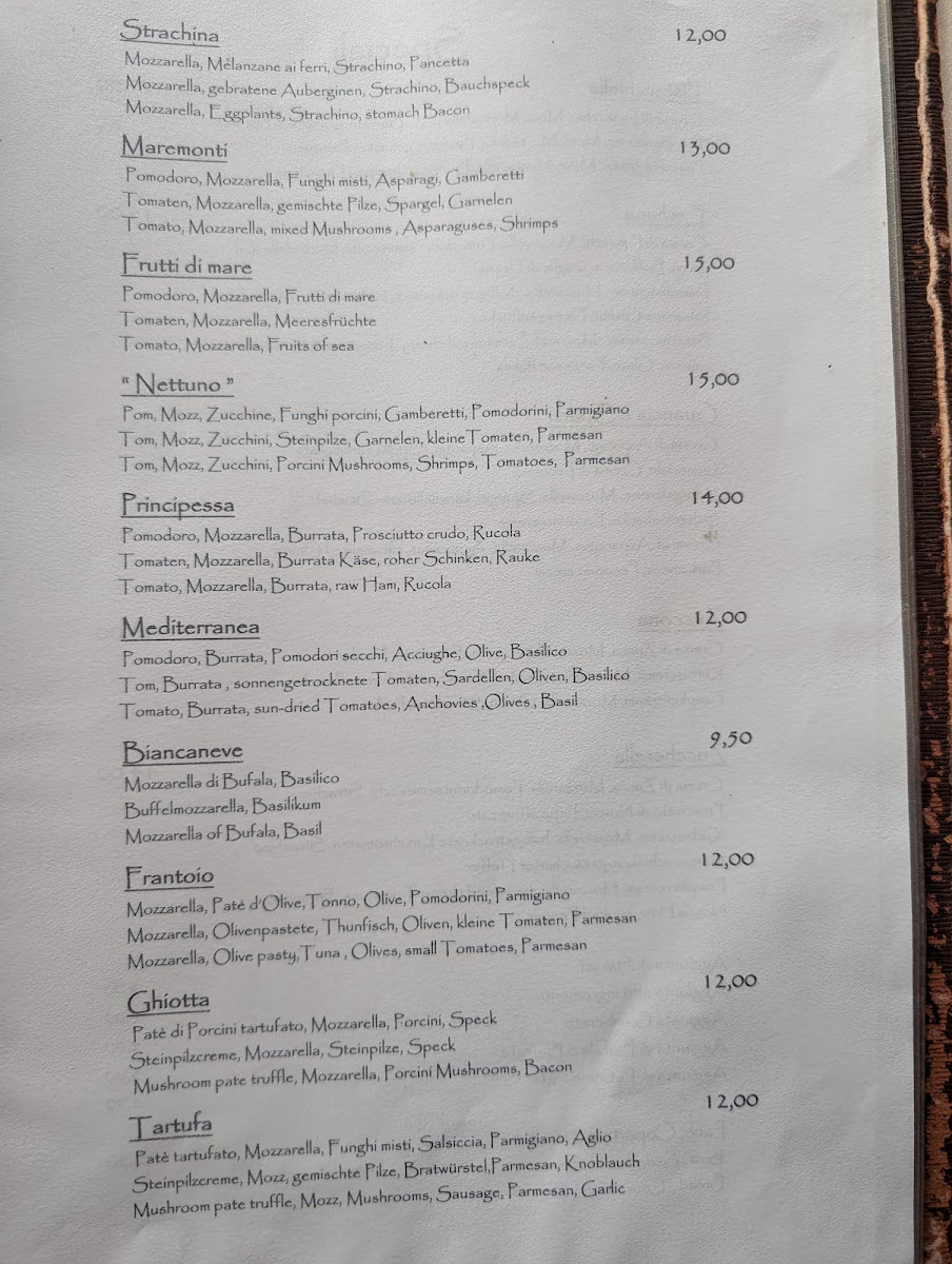 Ristorante Pizzeria Nettuno Photo Menu 1