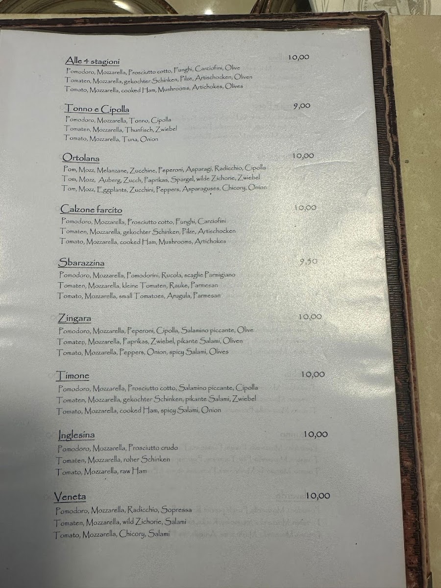 Ristorante Pizzeria Nettuno Photo Menu 10