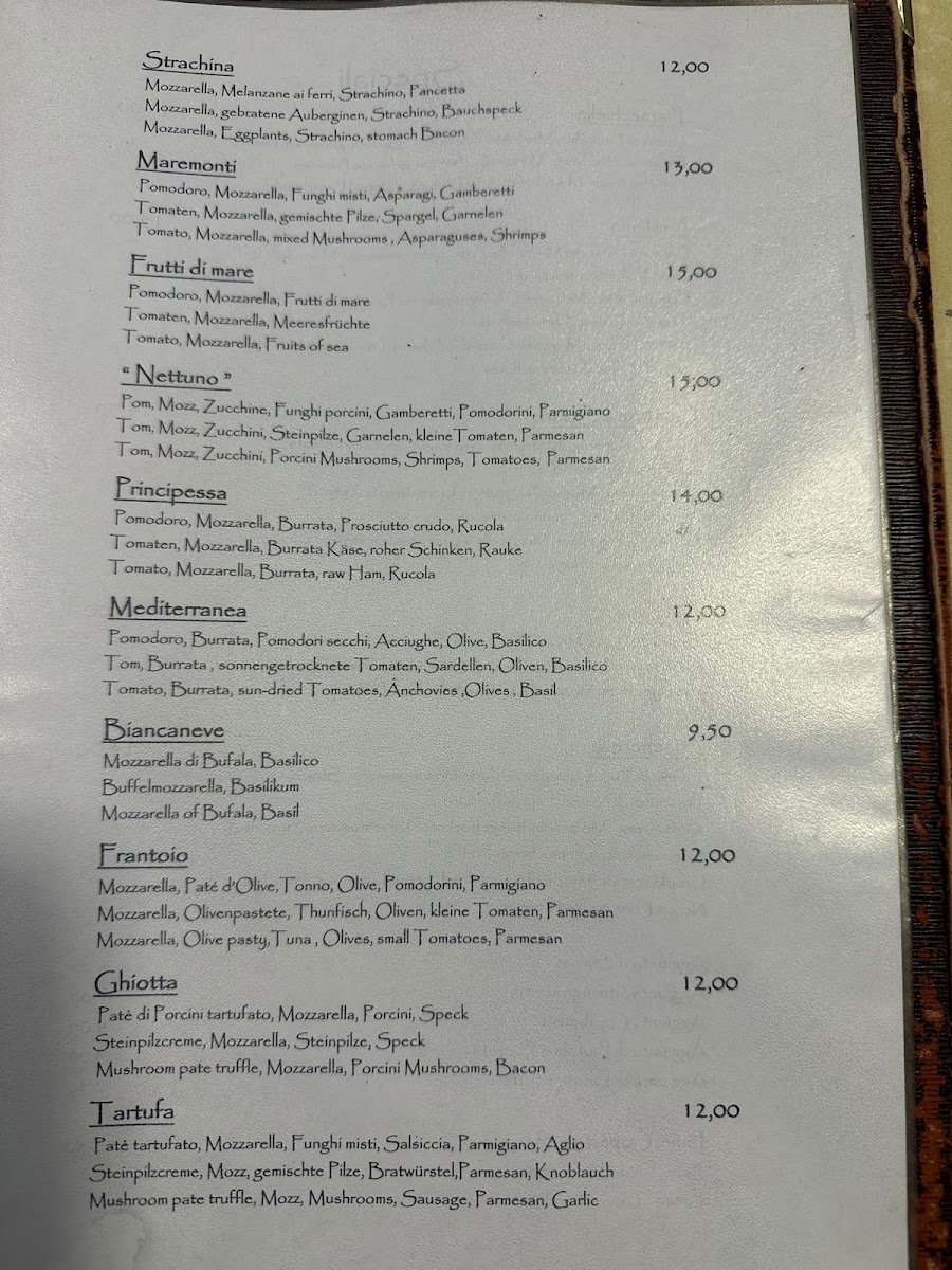 Ristorante Pizzeria Nettuno Photo Menu 3