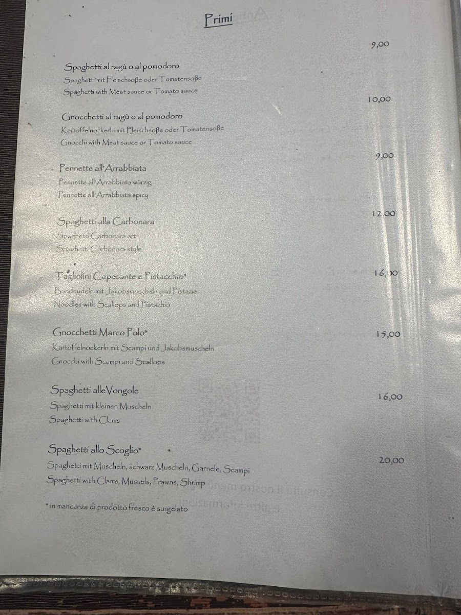Ristorante Pizzeria Nettuno Photo Menu 5