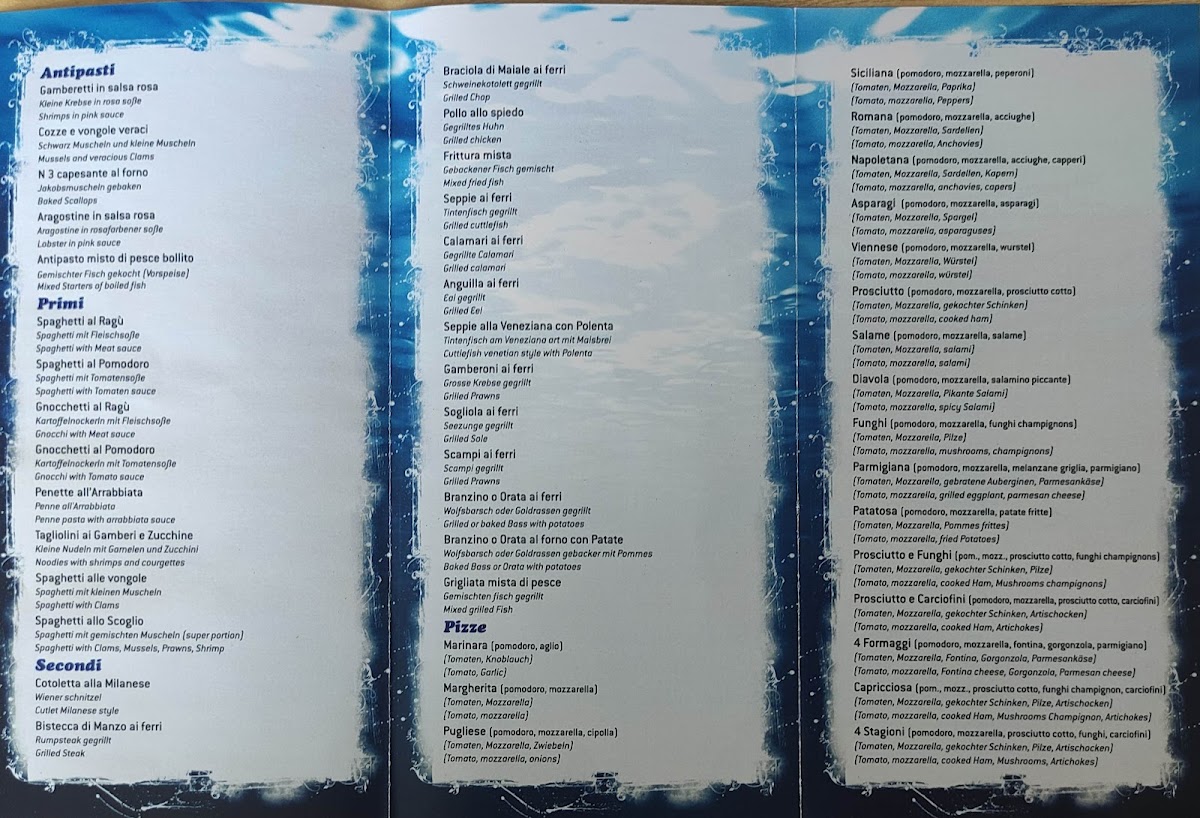 Ristorante Pizzeria Nettuno Photo Menu 9