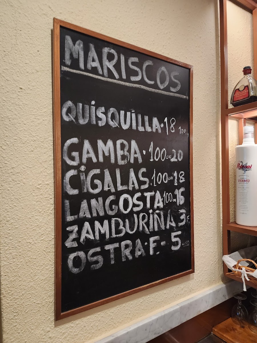 Restaurante Zacarías Valencia Photo Menu 1