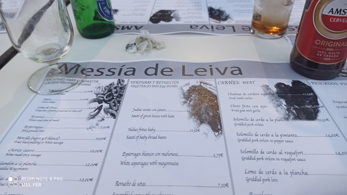 Restaurante Messia de Leiva Photo Menu 6