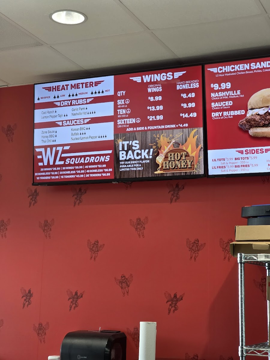 Wing Zone Hot Chicken & Wings Photo Menu 6