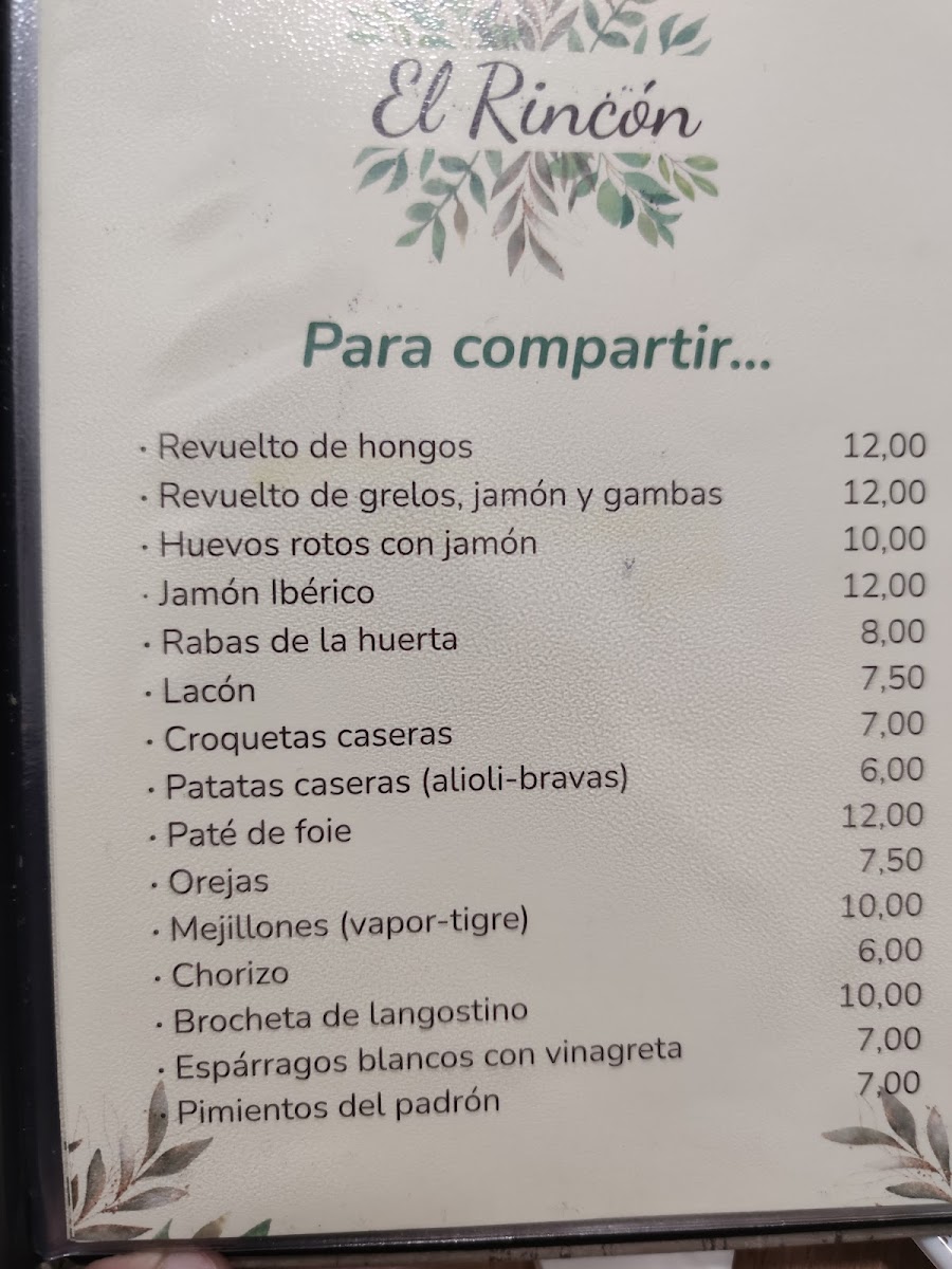 EL RINCON GASTROTEKA Photo Menu 5