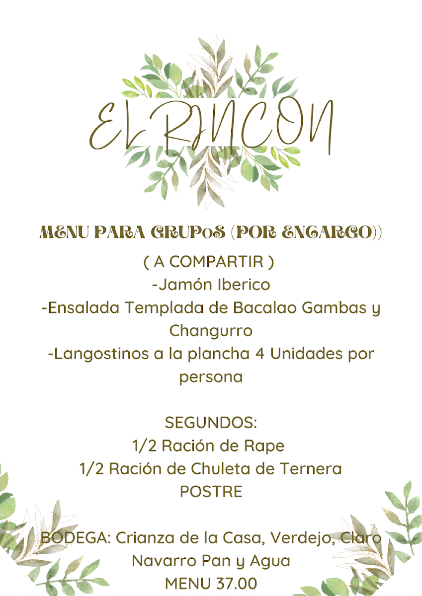 EL RINCON GASTROTEKA Photo Menu 6