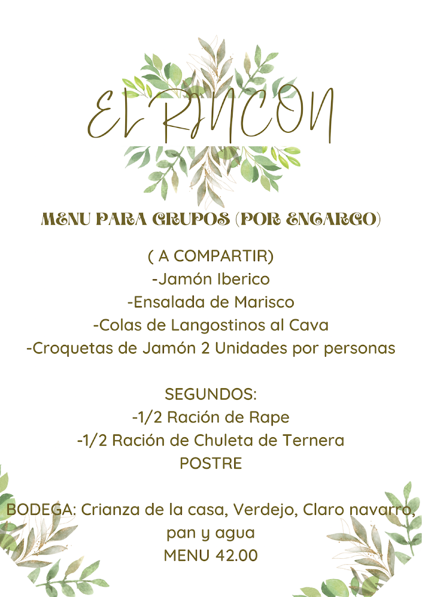EL RINCON GASTROTEKA Photo Menu 7