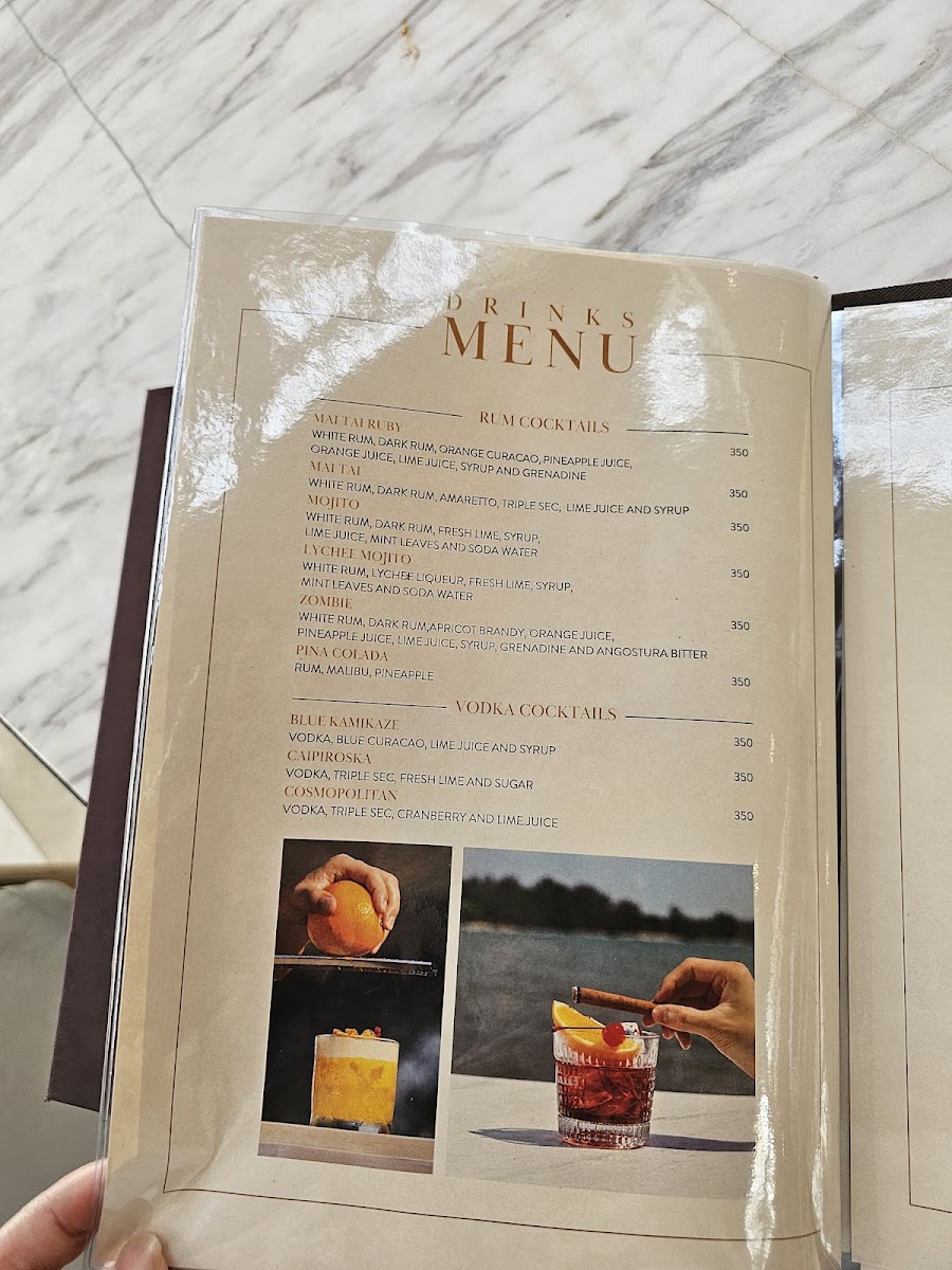 Bambu Beach Club Photo Menu 3