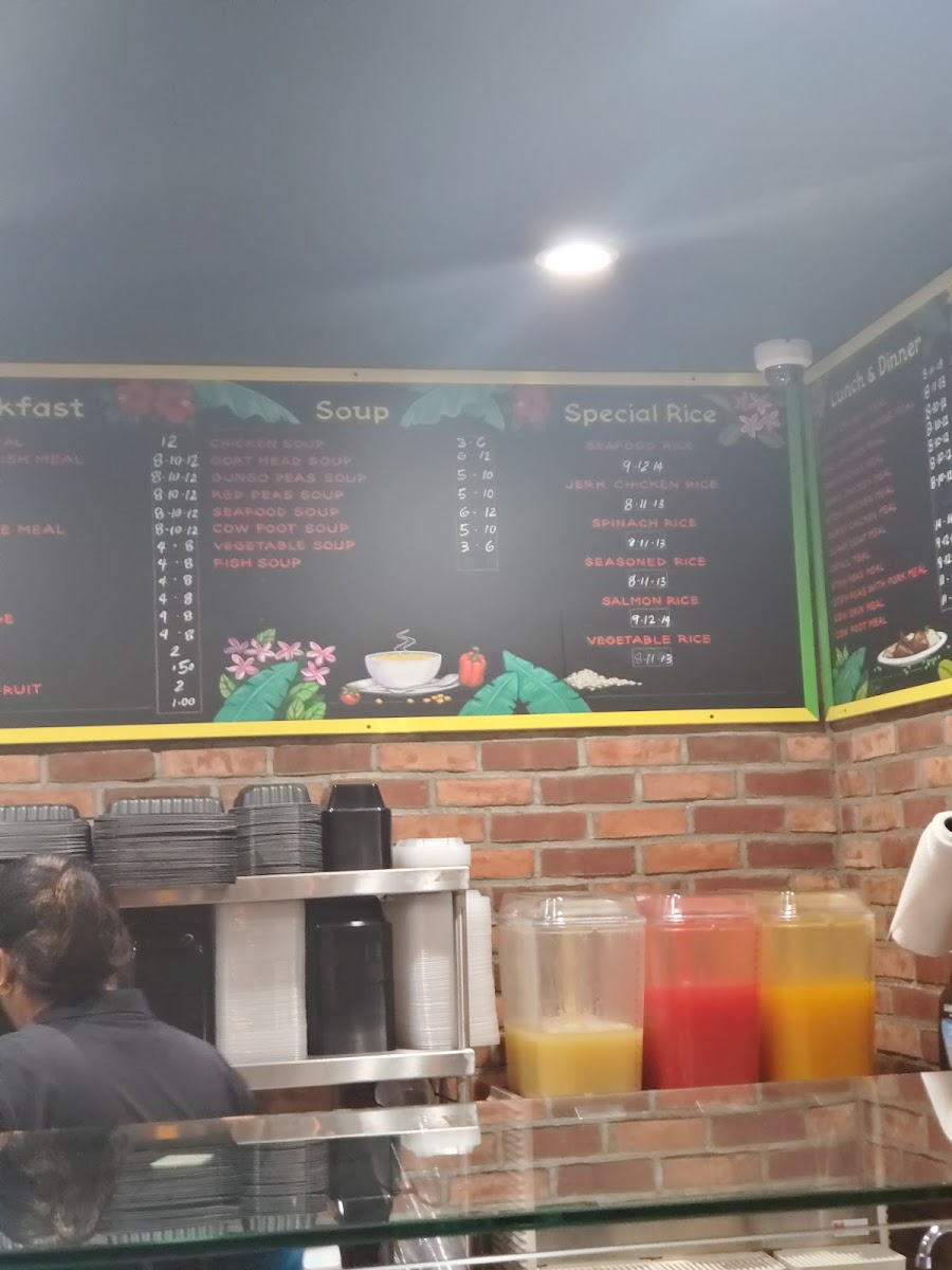Gold Star Jerk and Seafood Photo Menu 4