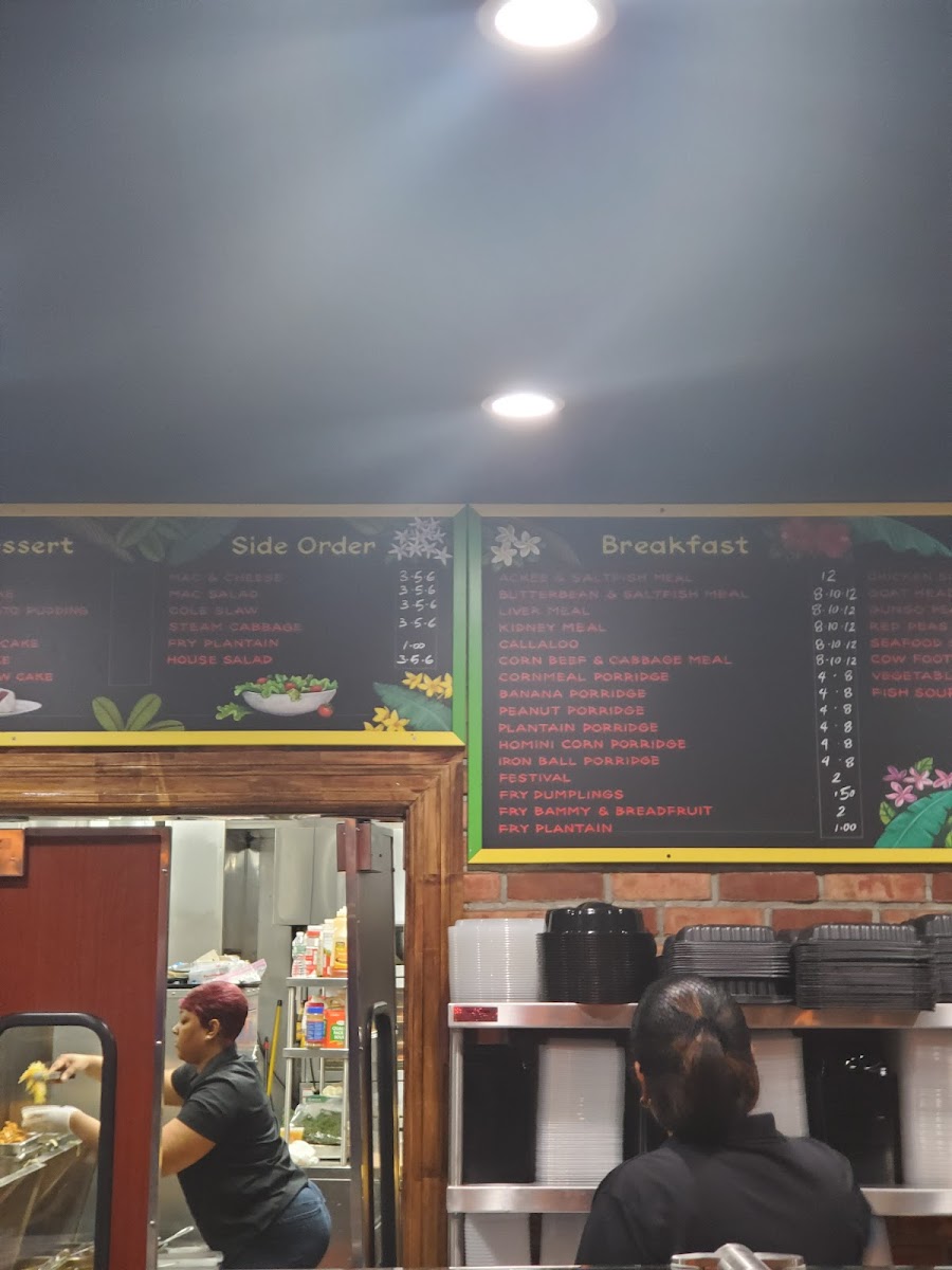 Gold Star Jerk and Seafood Photo Menu 5