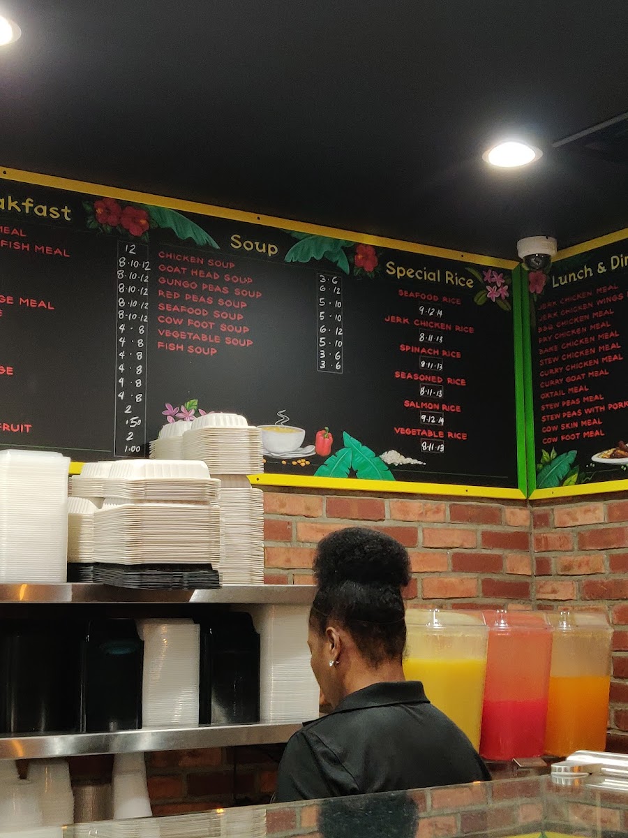 Gold Star Jerk and Seafood Photo Menu 7
