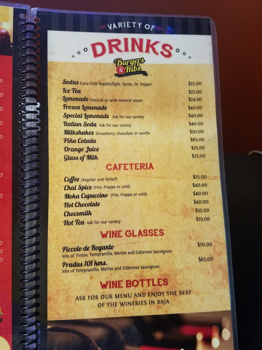 Burgers & Ribs Photo Menu 4