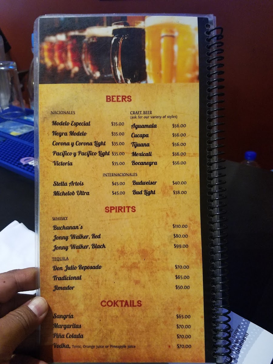 Burgers & Ribs Photo Menu 5