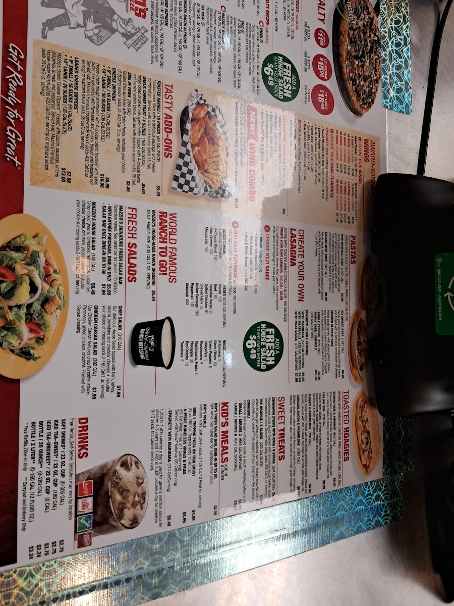 Mazzio’s Pizza & Wings Photo Menu 10