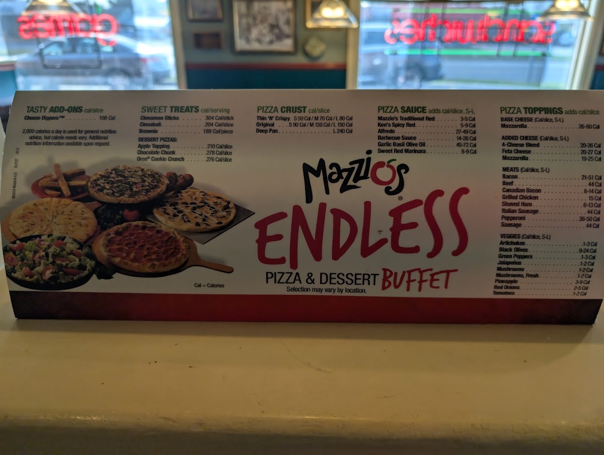 Mazzio’s Pizza & Wings Photo Menu 4