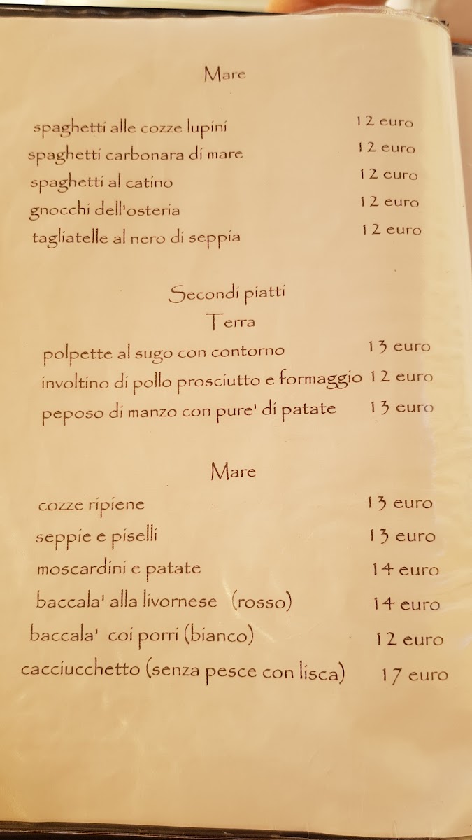 Osteria Red Photo Menu 3