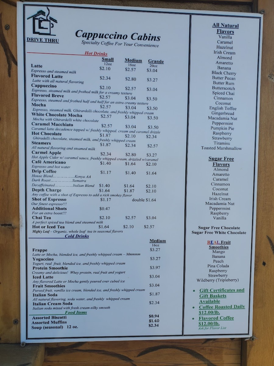Espresso Photo Menu 1