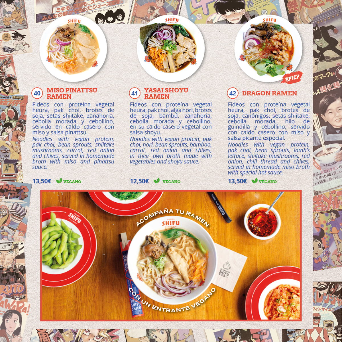 Ramen Shifu - Gran Via Photo Menu 3