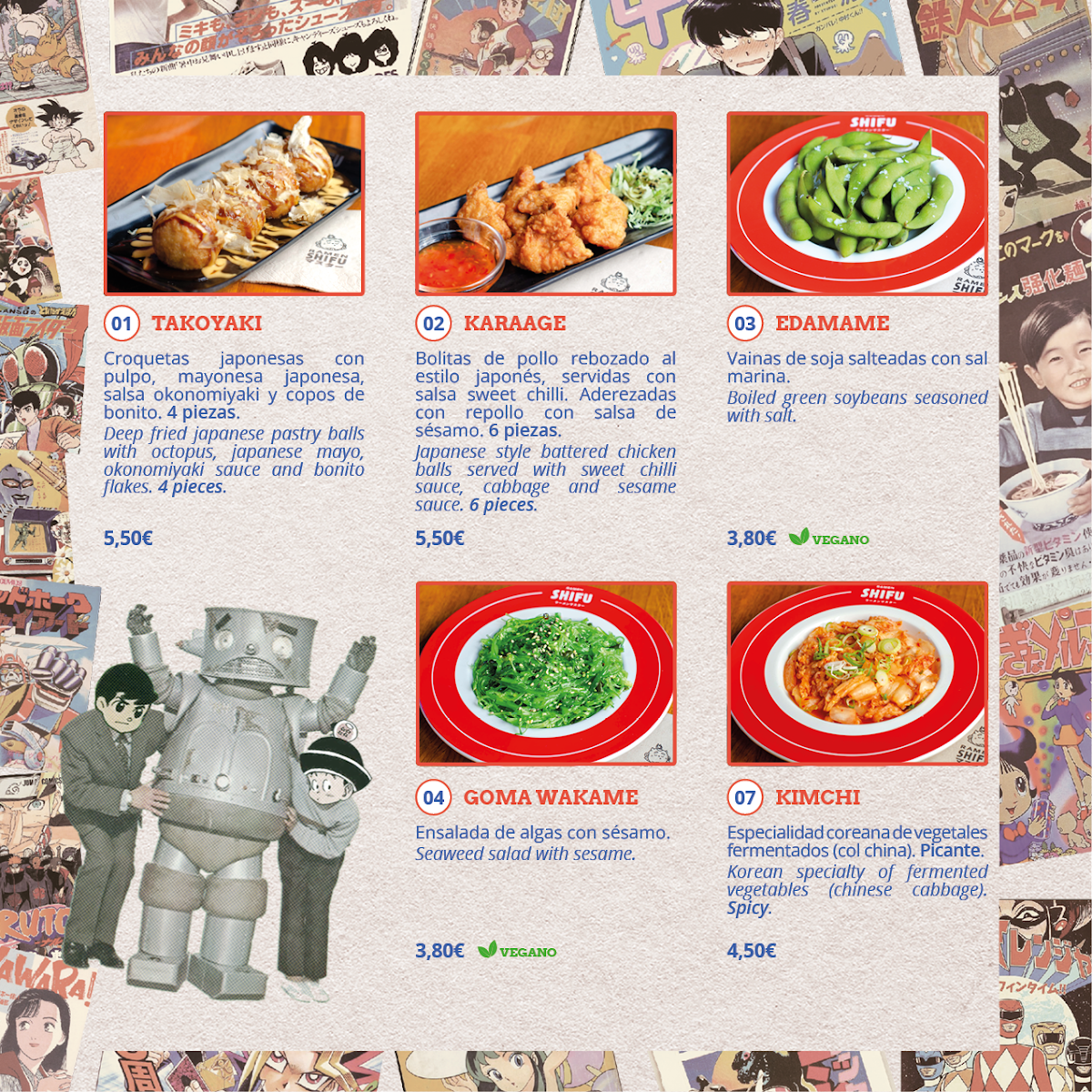 Ramen Shifu - Gran Via Photo Menu 6