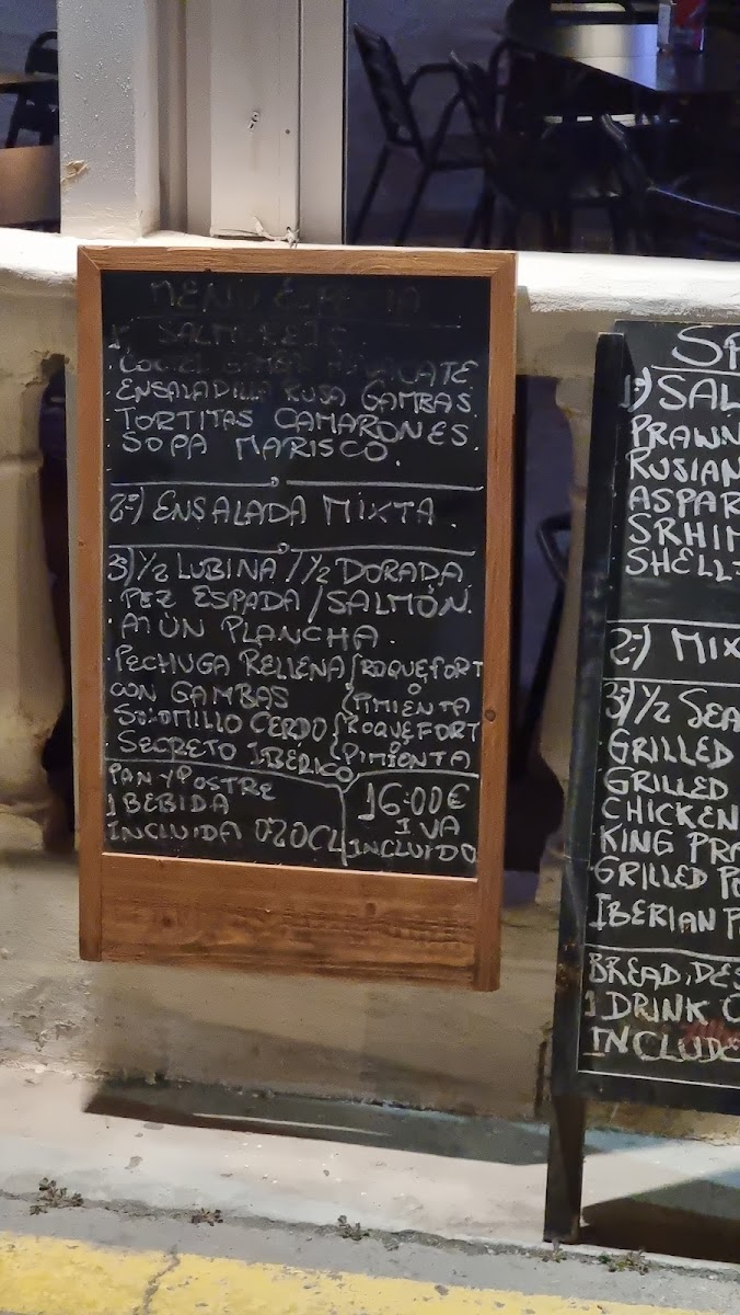 Hostal Costa Sol En Castell De Ferro Photo Menu 8