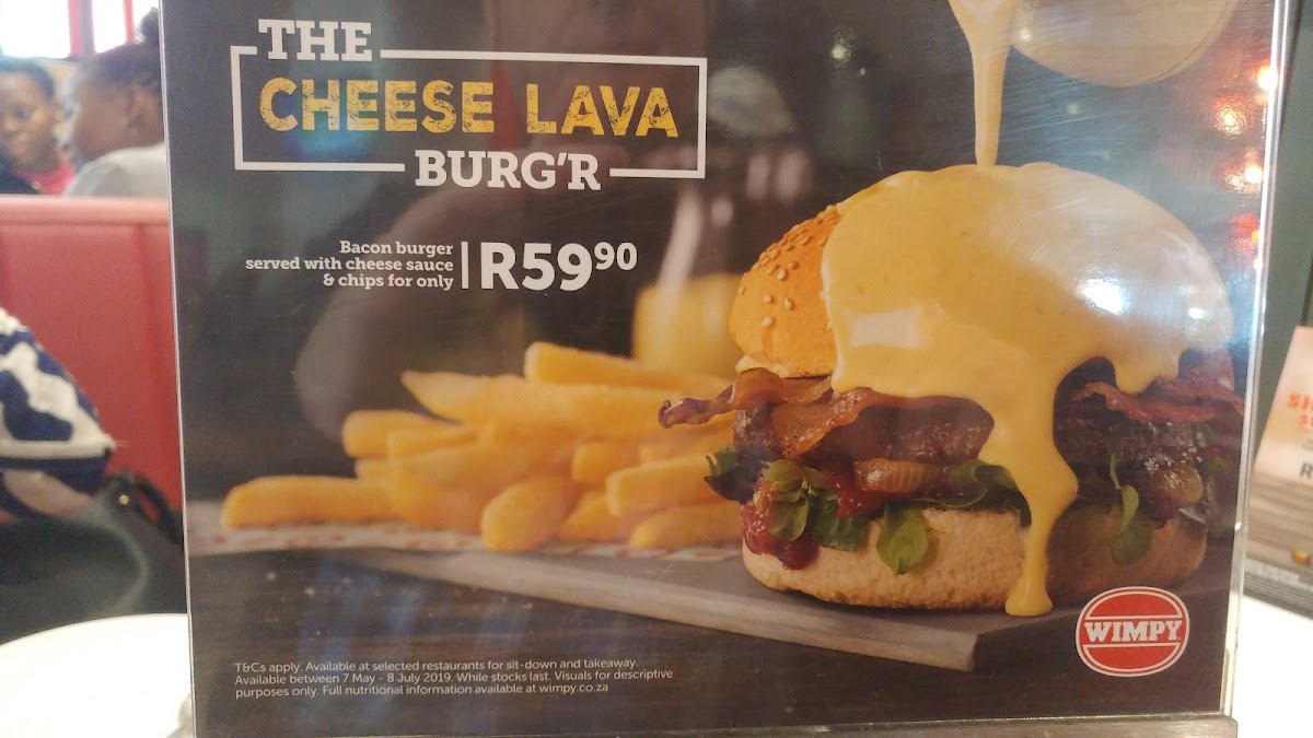 Wimpy Moreleta Park Photo Menu 4