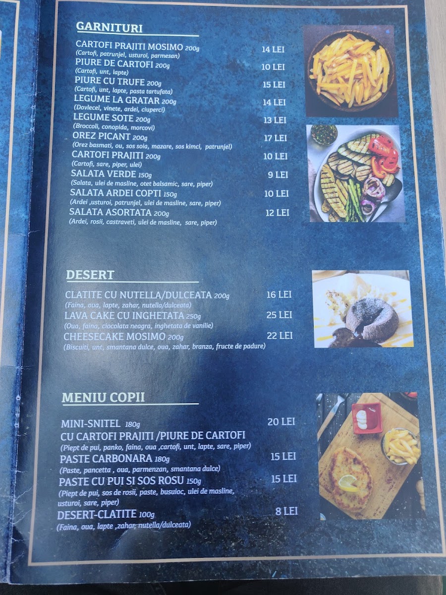 Mosimo Bistro Photo Menu 4