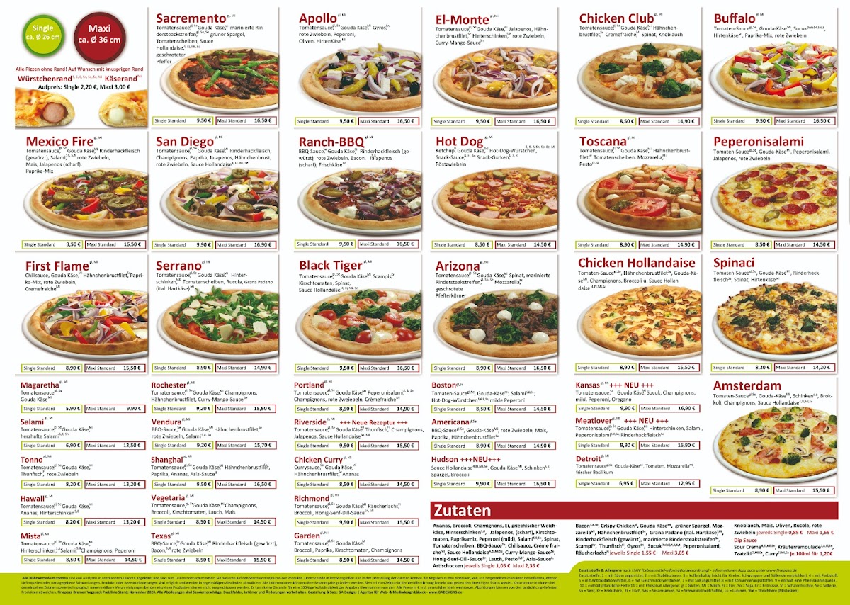 Finepizza Vegesack Photo Menu 1