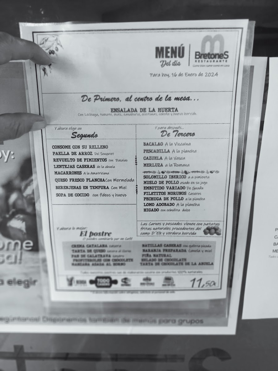 Bretones Restaurante Photo Menu 6