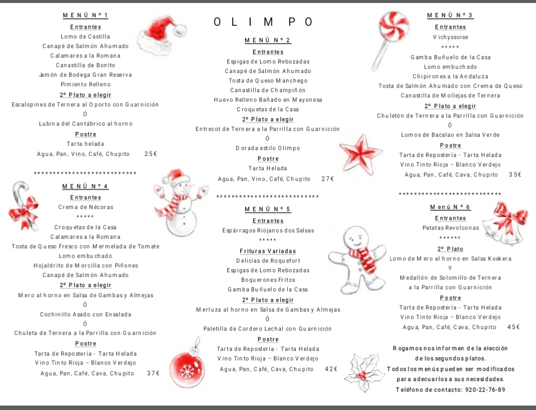 Olimpo Photo Menu 4