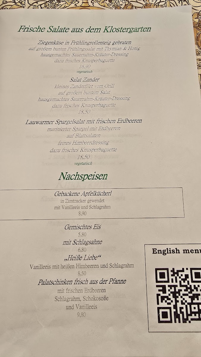 Klostergasthof Raitenhaslach Photo Menu 9