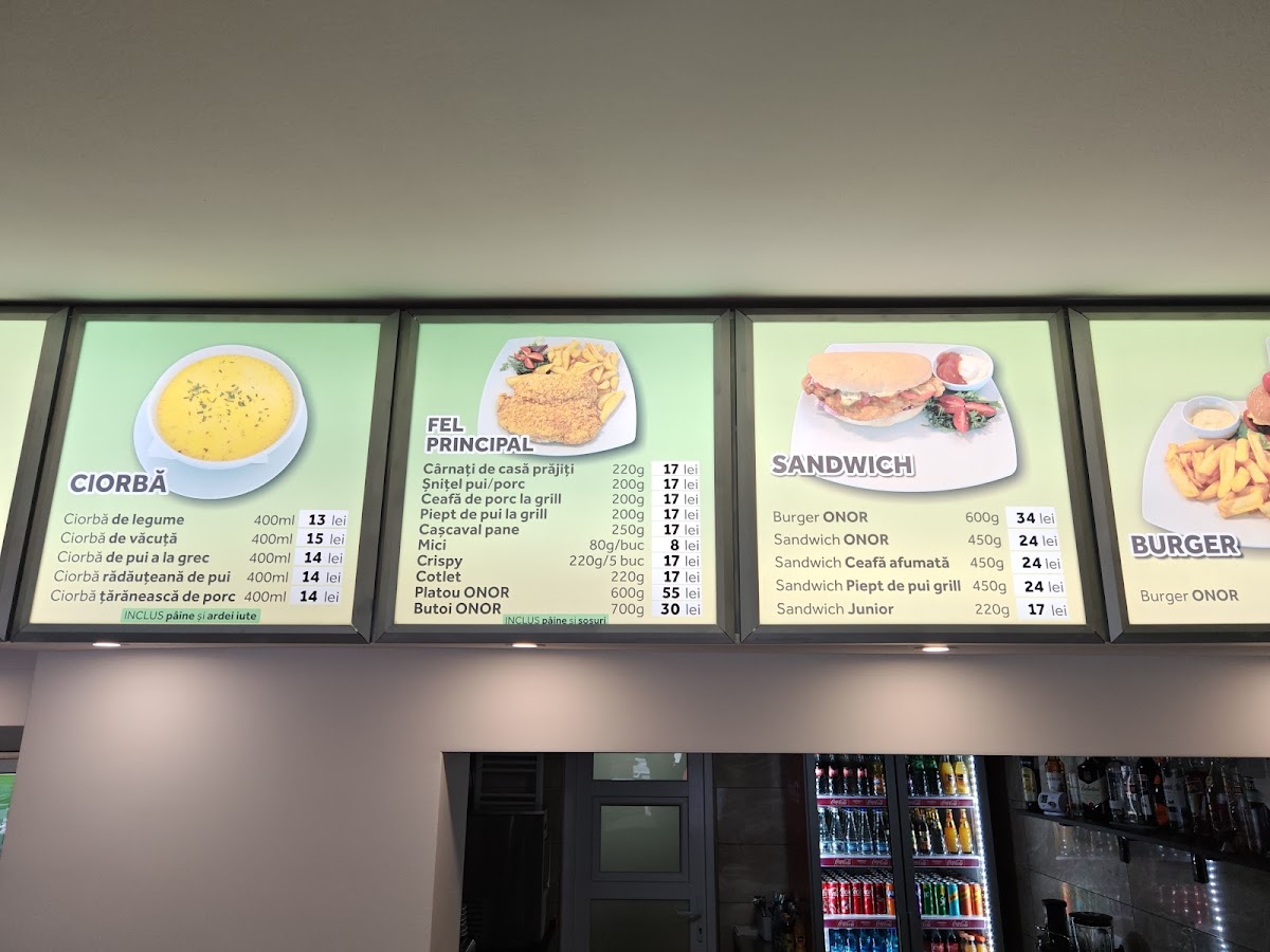 Onor Restaurant & Bistro Photo Menu 3
