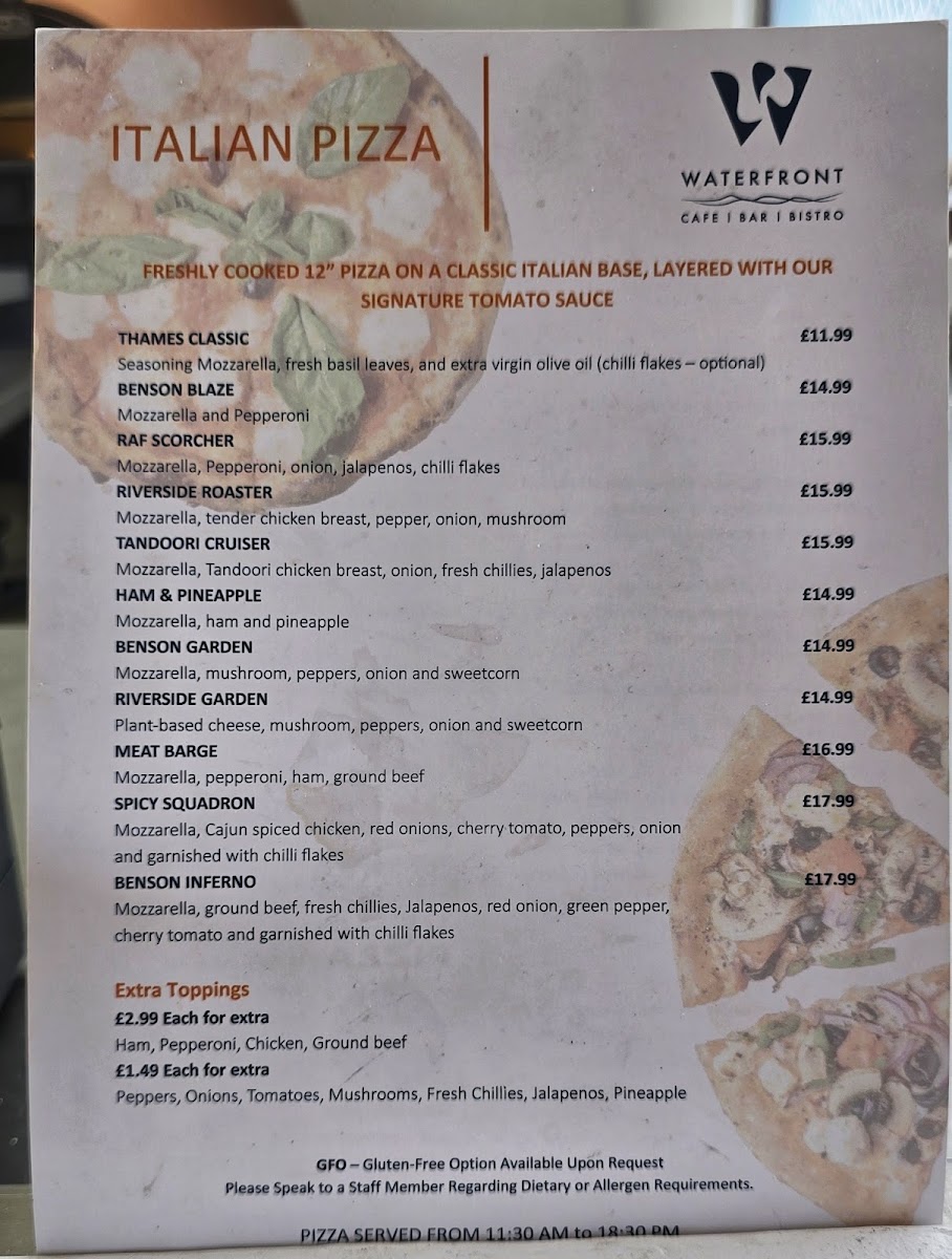 Waterfront Café | Bar | Bistro Photo Menu 4