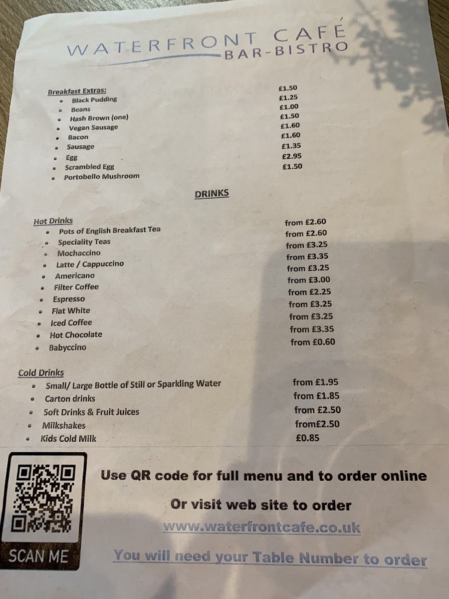 Waterfront Café | Bar | Bistro Photo Menu 9