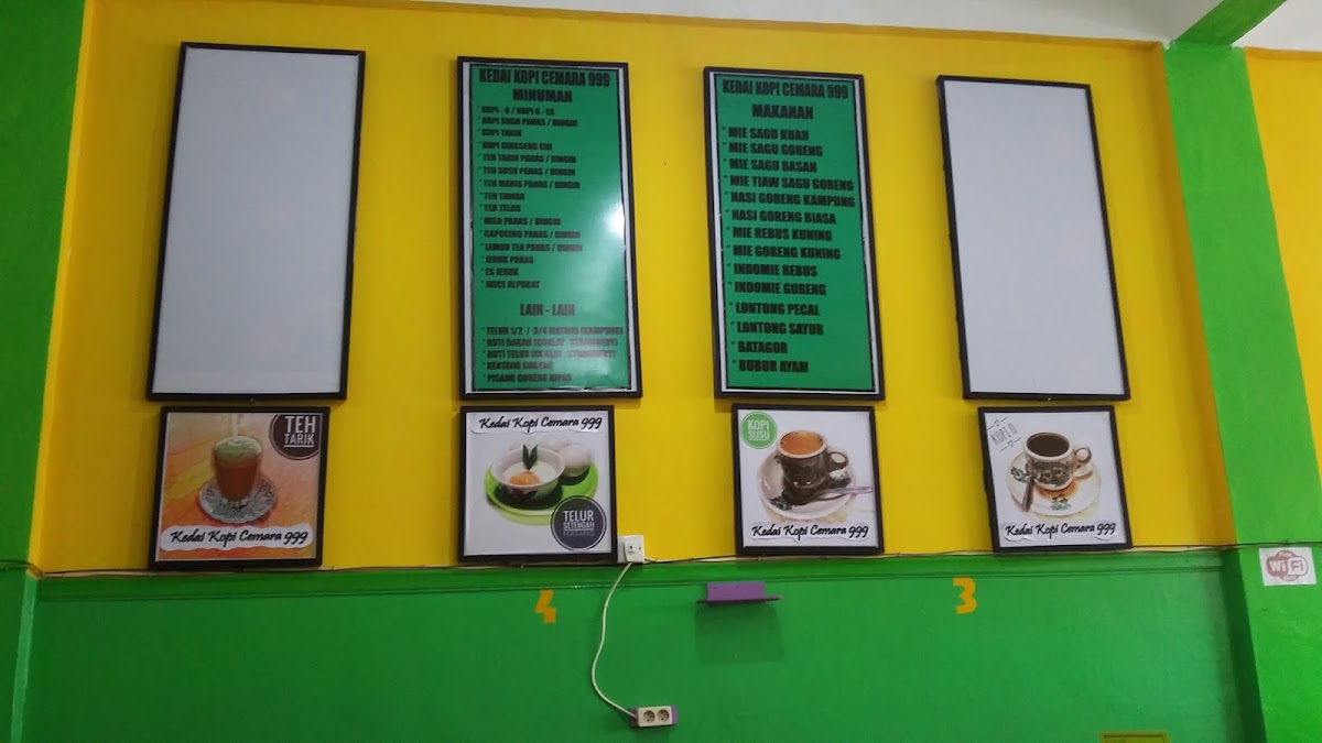 Kedai Kopi Cemara 999 Photo Menu 3