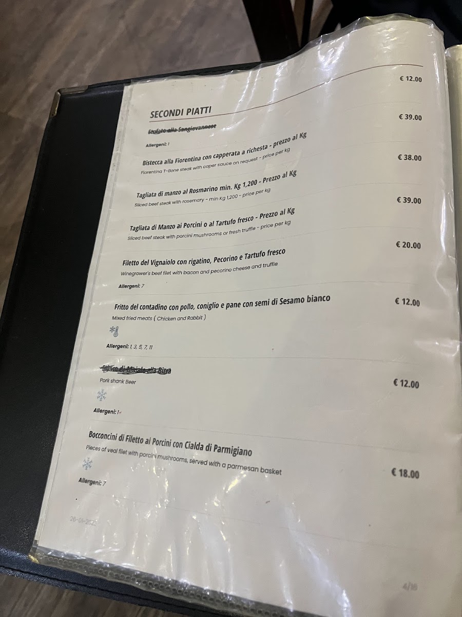 Osteria dei Vignaioli Photo Menu 1