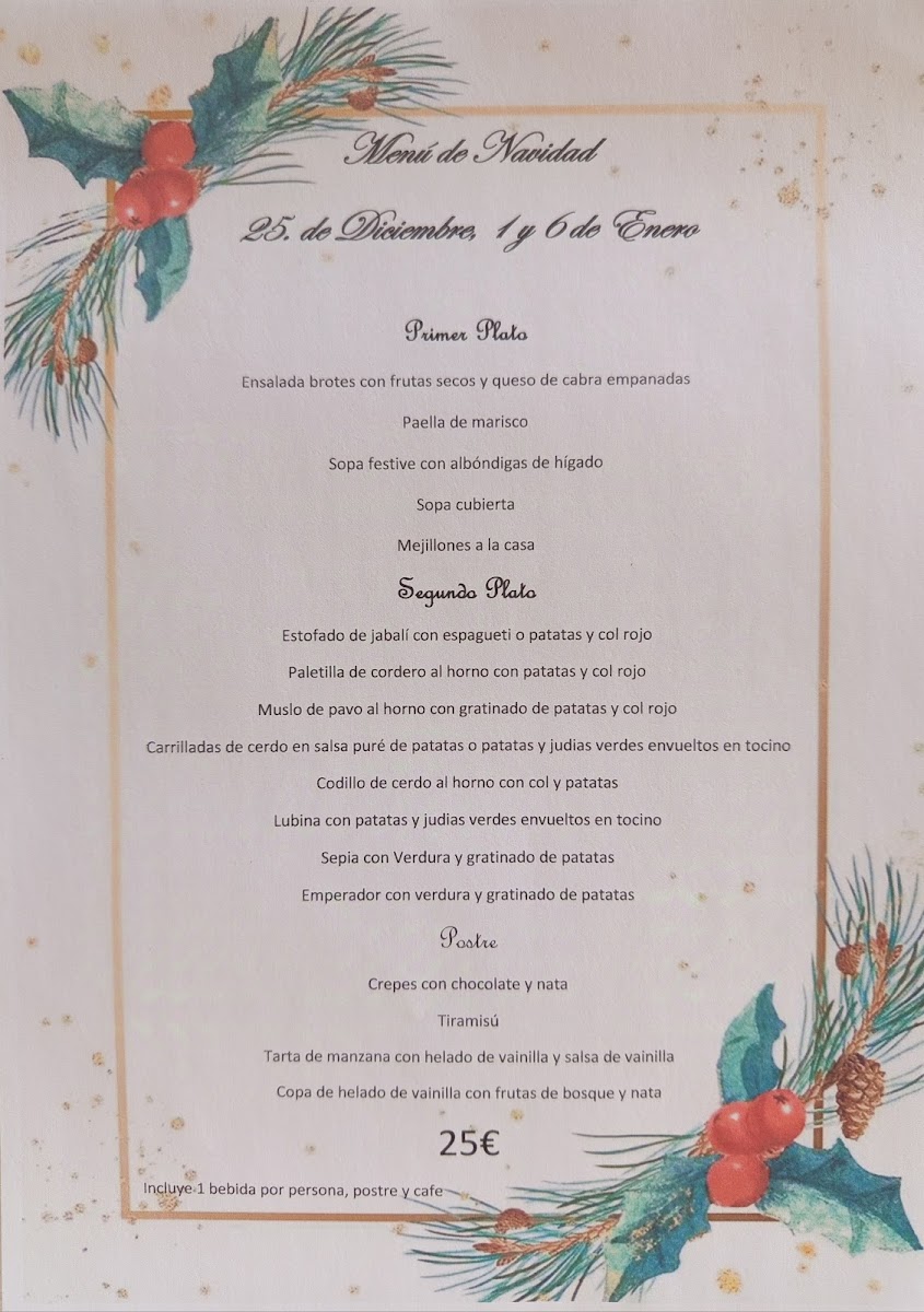 Casa La Abuela Photo Menu 1