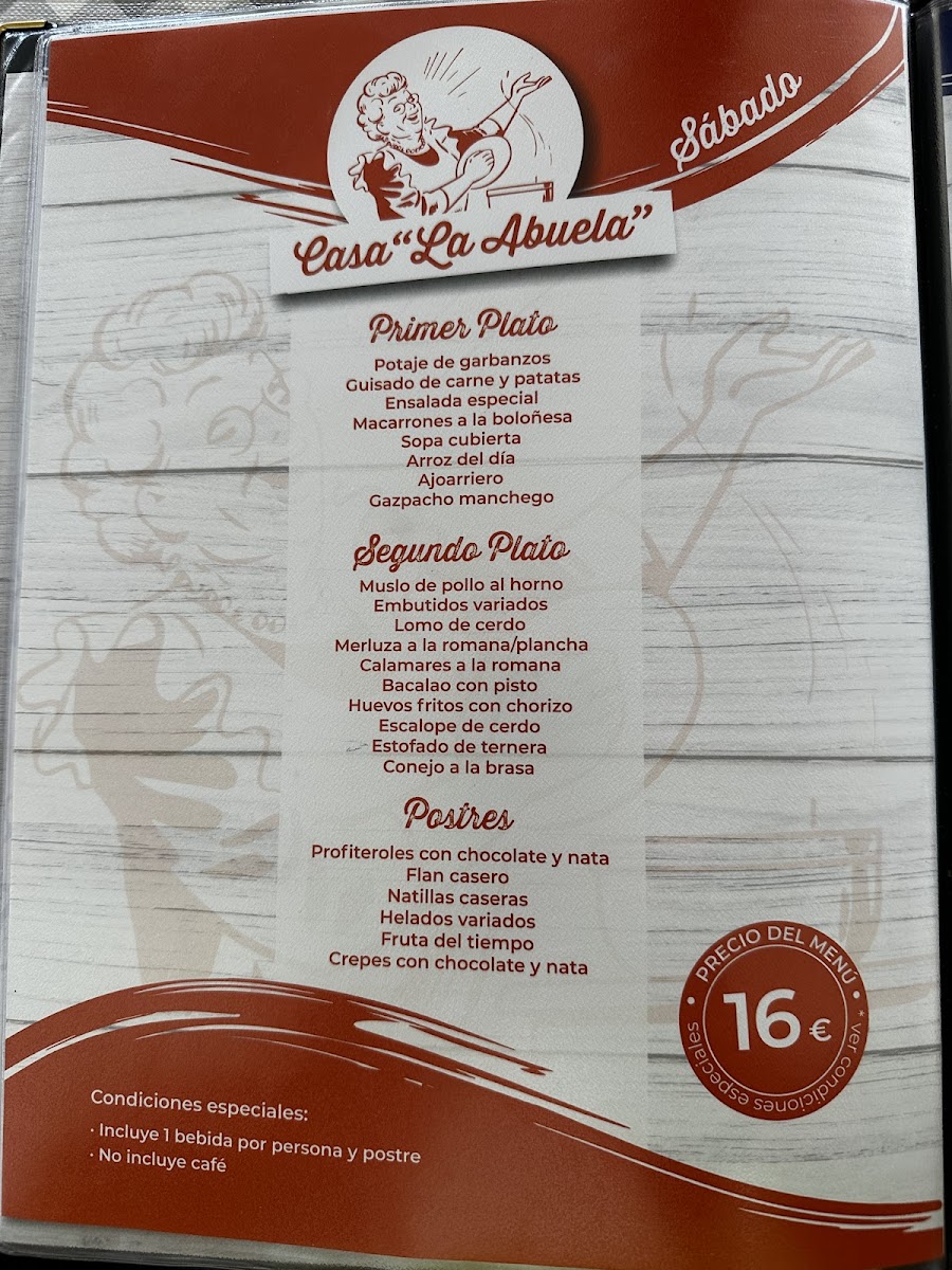 Casa La Abuela Photo Menu 9