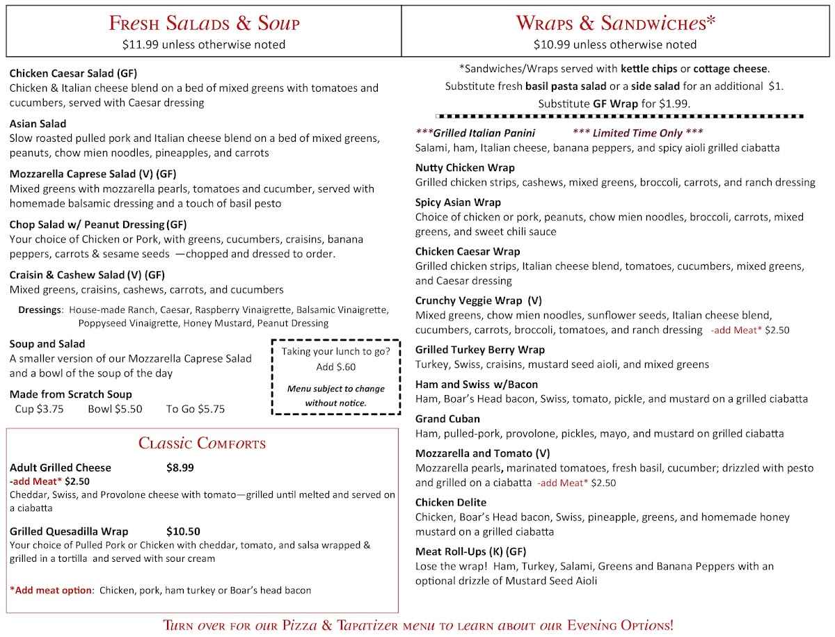 Vino Latte Photo Menu 6