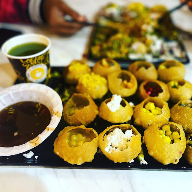 Pani Puri With Aloo Masala