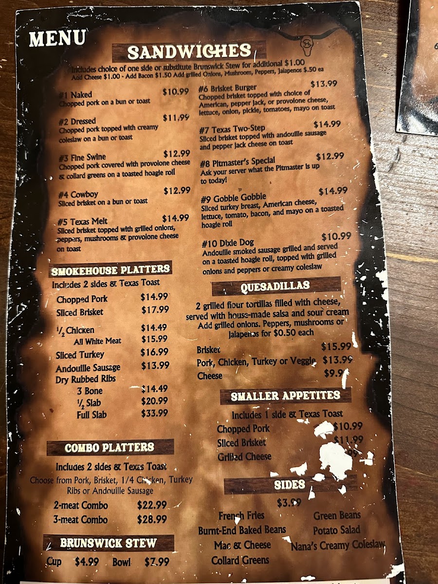 Haywood Smokehouse Photo Menu 4