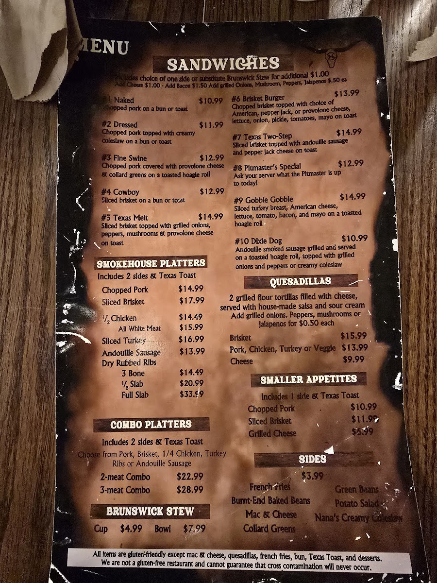 Haywood Smokehouse Photo Menu 6