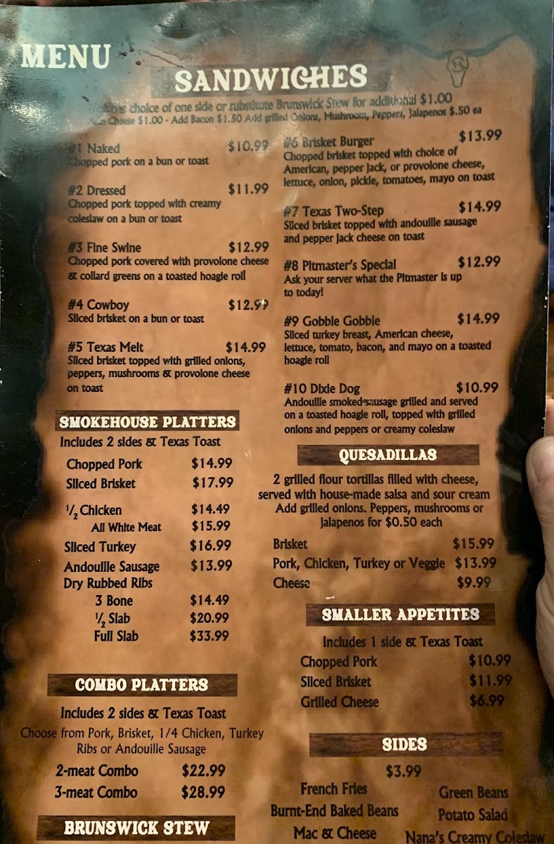 Haywood Smokehouse Photo Menu 8